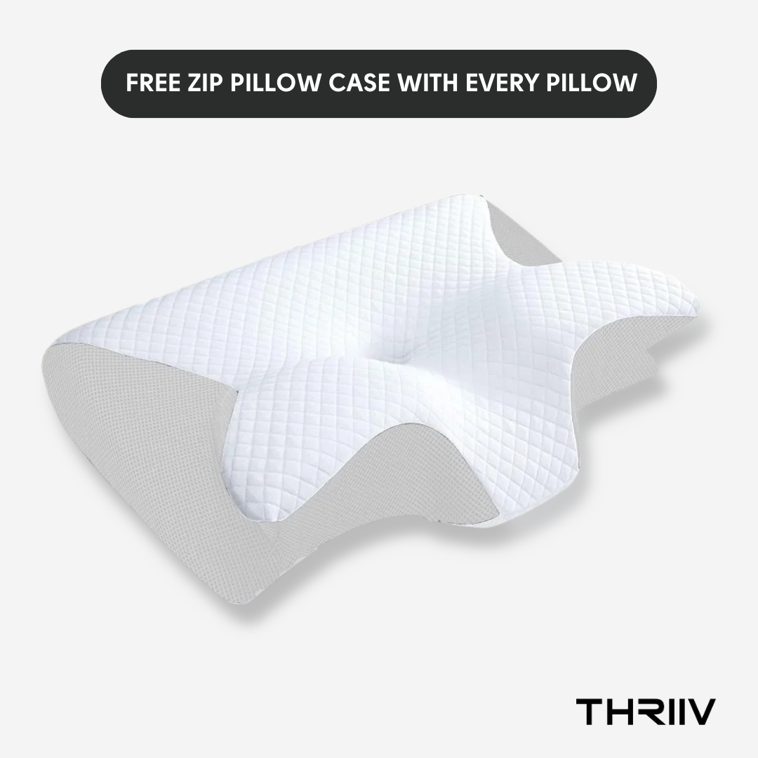 Thriiv™ Ergonomic Memory Foam Pillow