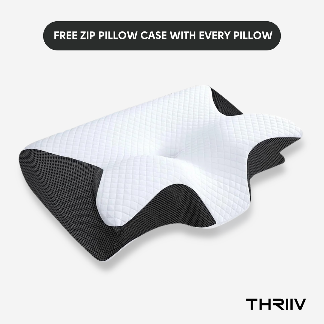 Thriiv™ Ergonomic Memory Foam Pillow